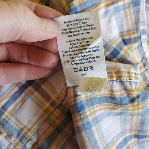 George Plaid Button Down Shirt - Picture 3 of 7